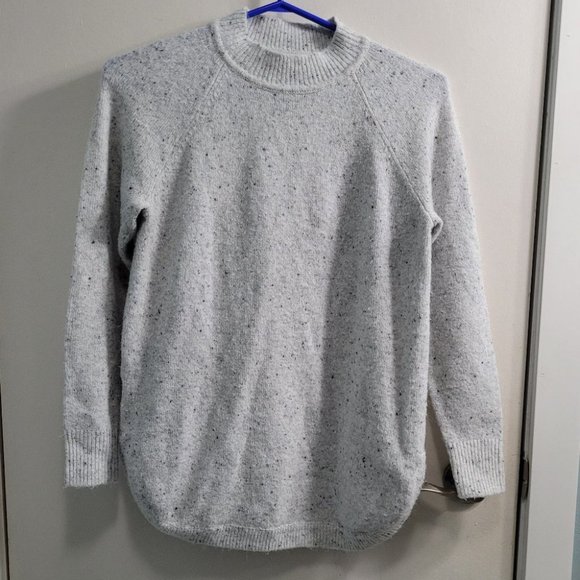 XSP Loft Mock Neck Flecked Pullover Sweater - Picture 2 of 8